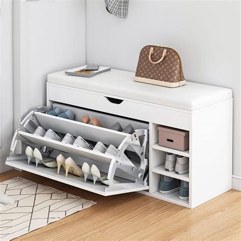 shoe rack open spaces dupe|best hidden shoe storage.